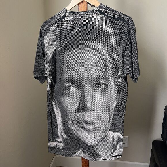 Star Trek Shirt Large Vintage 90s Paramount Studios Sci Fi AOP All Over Tee - Picture 7 of 10